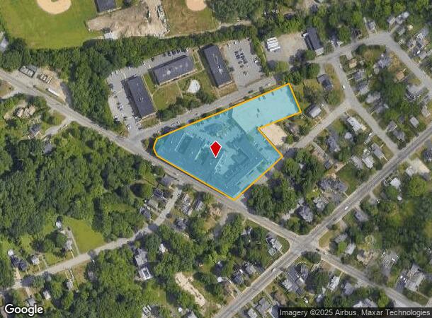  51 Maple St, Rockland, MA Parcel Map