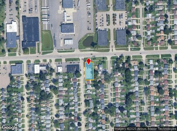18200 E 10 Mile Rd, Eastpointe, MI Parcel Map