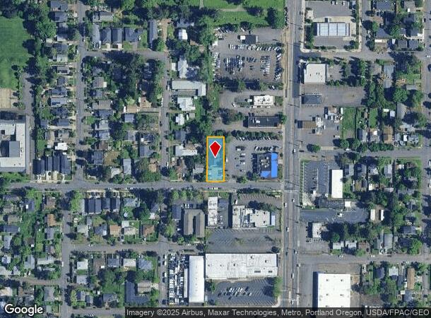 8101 Se Raymond St, Portland, OR Parcel Map