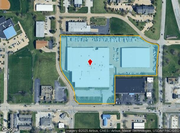 222 W 53Rd St, Davenport, IA Parcel Map