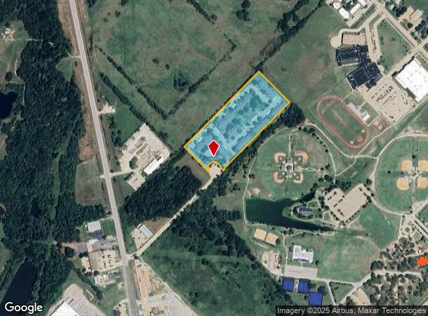  201 Timber Ct, Terrell, TX Parcel Map