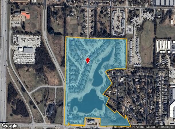  W Monroe Ave At N Dixieland St, Lowell, AR Parcel Map