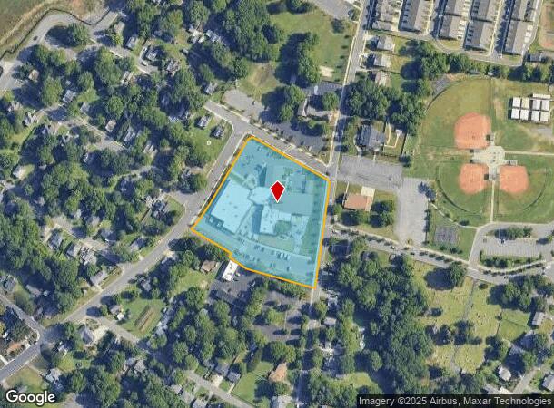  705 Lakeview Dr, Pineville, NC Parcel Map