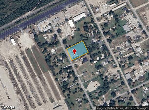  9104 Blueberry St, Houston, TX Parcel Map