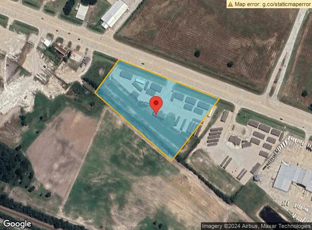  23296 W Highway 6, Alvin, TX Parcel Map