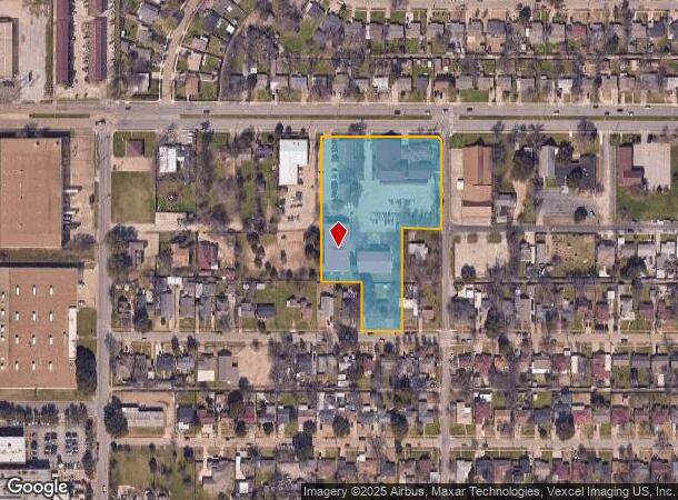  2602 W Illinois Ave, Dallas, TX Parcel Map
