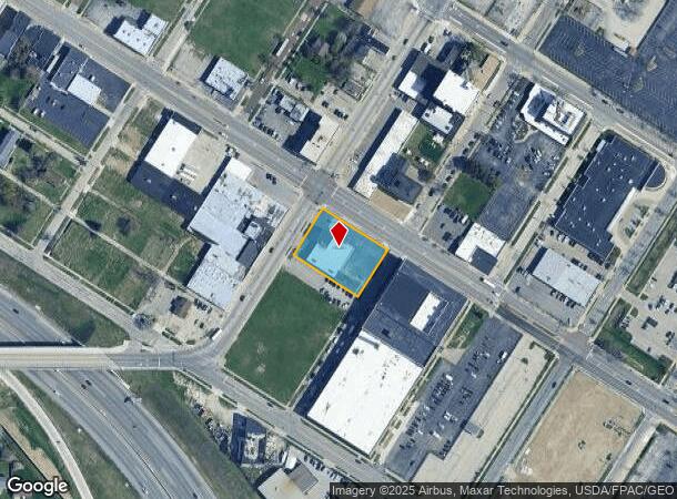  1611 Monroe St, Toledo, OH Parcel Map