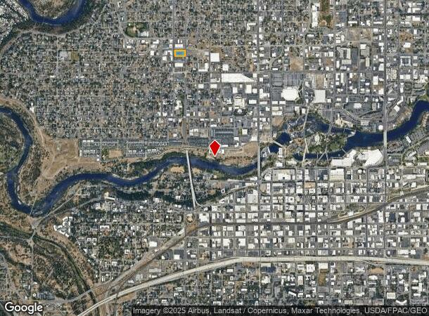  1324 N Ash St, Spokane, WA Parcel Map