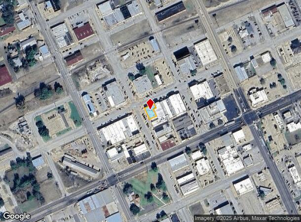  201 E Commerce St, Jacksonville, TX Parcel Map