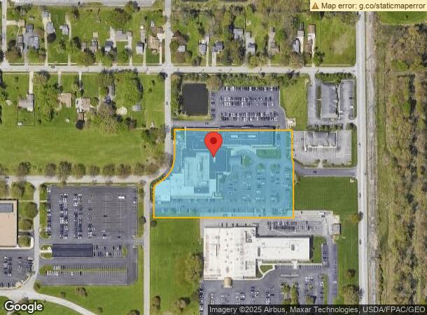  7630 Southern Blvd, Youngstown, OH Parcel Map