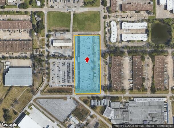  6161 Rothway St, Houston, TX Parcel Map