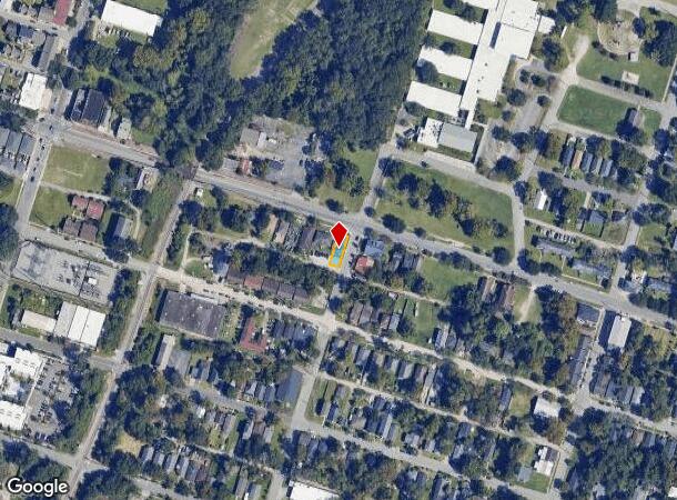 803 Atlantic Ave, Savannah, GA Parcel Map