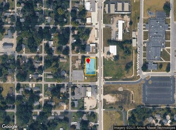  704 S Metcalf Rd, Louisburg, KS Parcel Map