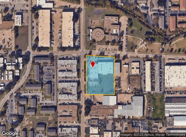  114 S Kirby St, Garland, TX Parcel Map