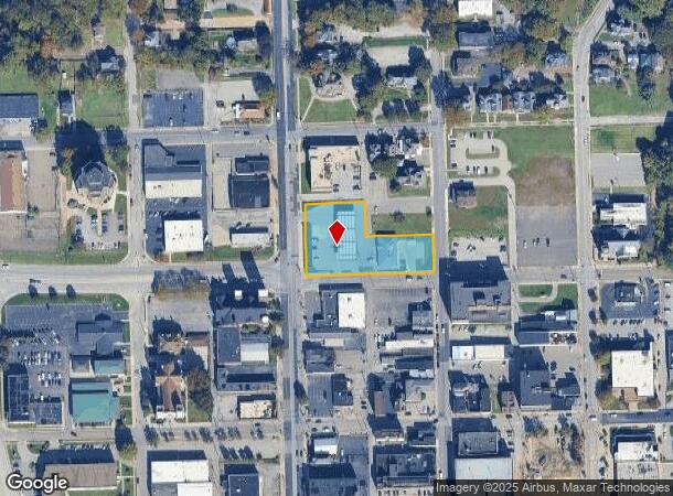 208 N Jefferson St, New Castle, PA Parcel Map