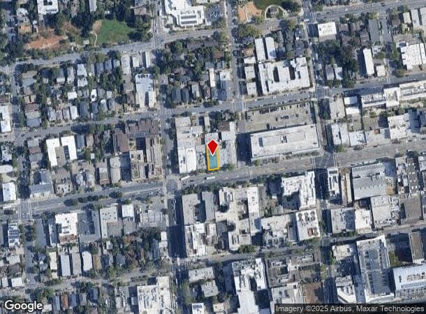 1921 University Ave, Berkeley, CA Parcel Map