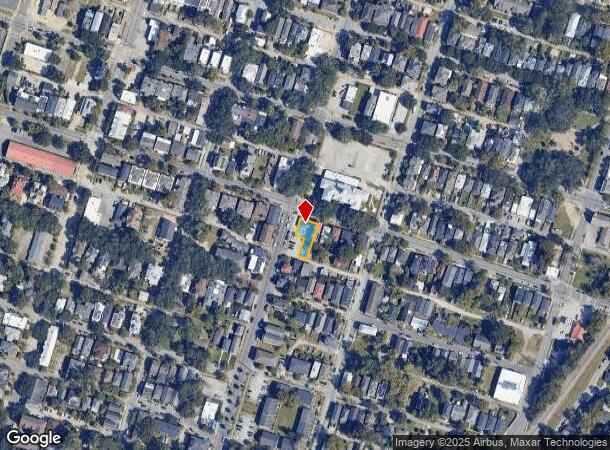  1402 Habersham St, Savannah, GA Parcel Map