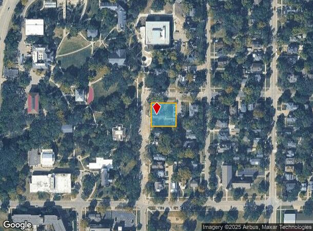  647 College St, Beloit, WI Parcel Map
