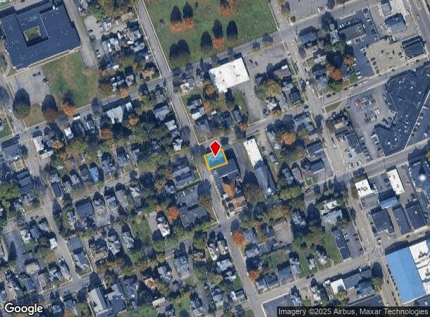 312 Columbia St, Elmira, NY Parcel Map