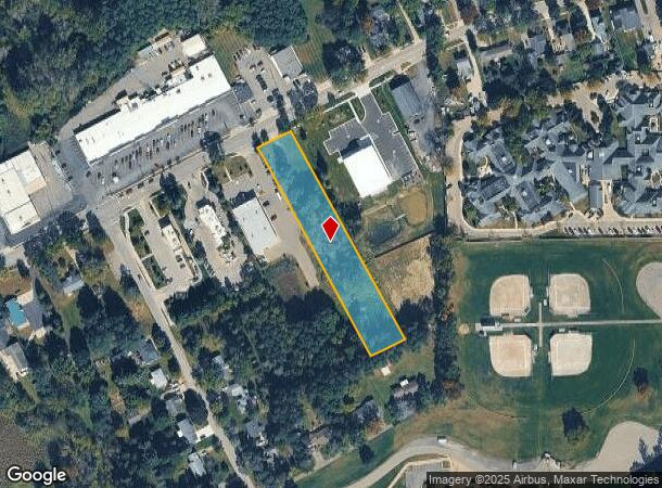  513 W Broad St, Linden, MI Parcel Map