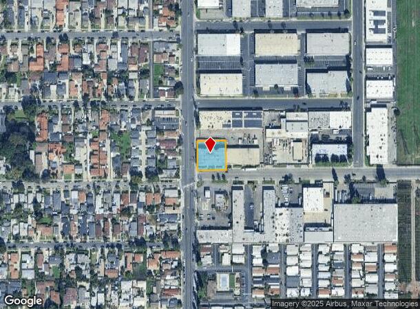  7001 Jackson St, Paramount, CA Parcel Map