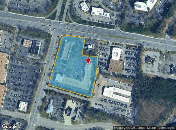 10819 W Broad St, Glen Allen, VA Parcel Map