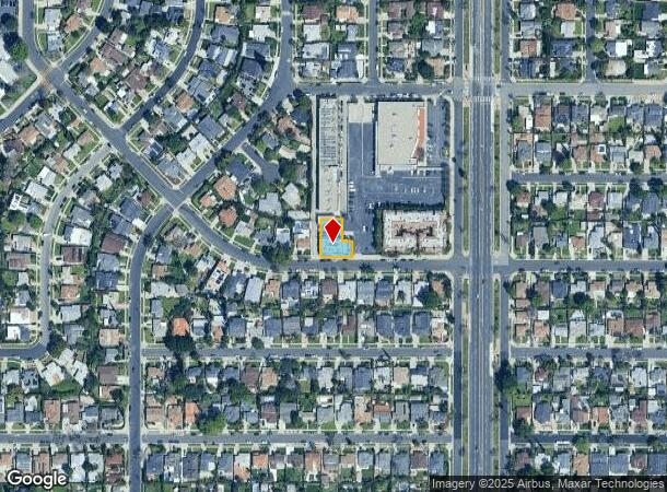  17725 Rhoda St, Encino, CA Parcel Map