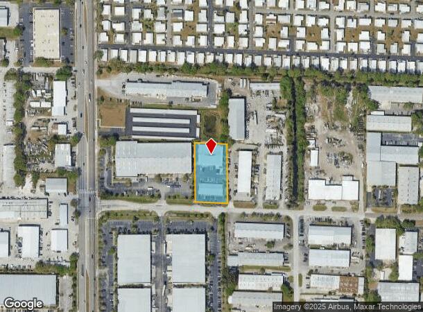  7617 124Th Ave, Largo, FL Parcel Map