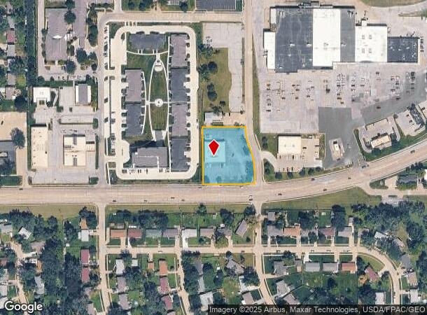  1702 Harlan Dr, Bellevue, NE Parcel Map