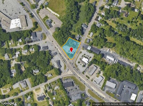  1388 Fall River Ave, Seekonk, MA Parcel Map