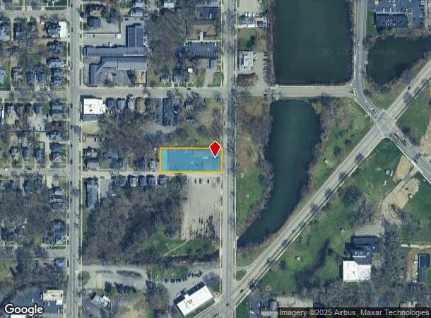  1324 S Park St, Kalamazoo, MI Parcel Map