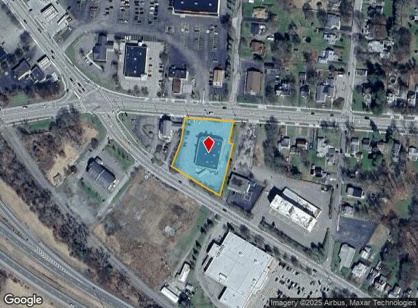  321 W Washington St, Bath, NY Parcel Map