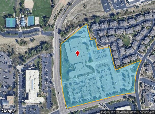  1110 Chapel Hills Dr, Colorado Springs, CO Parcel Map