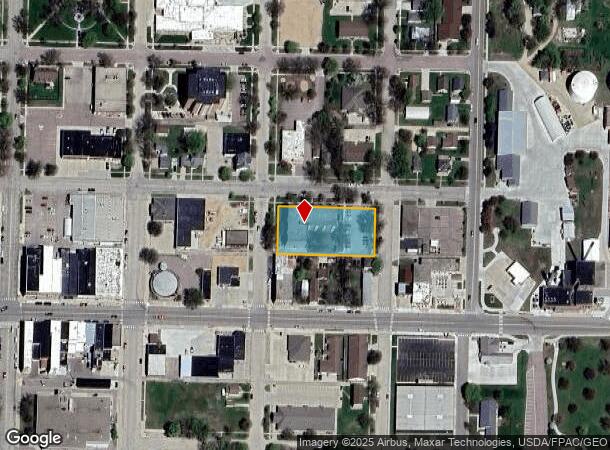  120 N Spring St, Luverne, MN Parcel Map