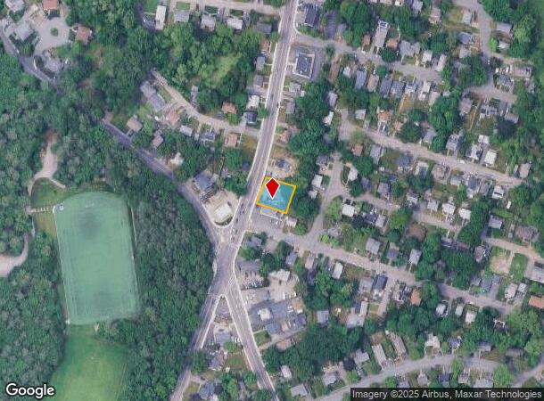 356 Bridge St, Dedham, MA Parcel Map