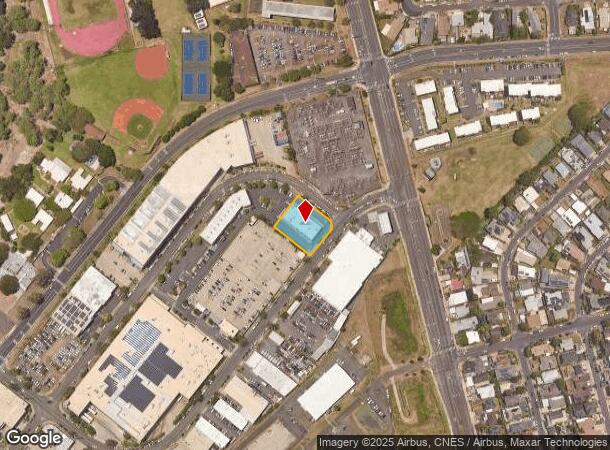  4280 Lawehana St, Honolulu, HI Parcel Map