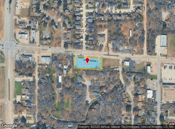  5300 W Arkansas Ln, Arlington, TX Parcel Map