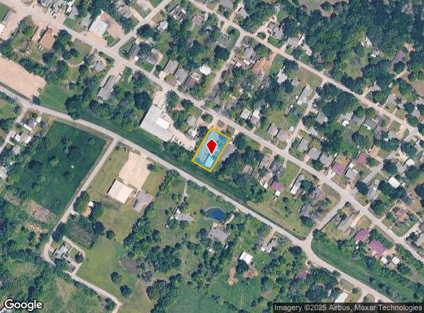 316 S Kaufman St, Seagoville, TX Parcel Map