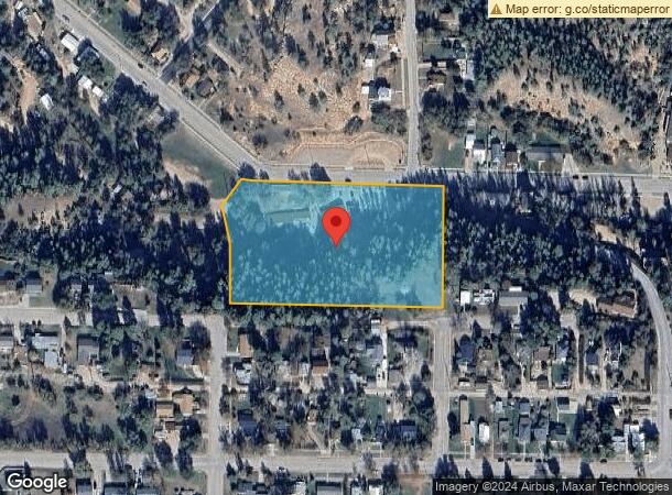  1829 Minnekahta Ave, Hot Springs, SD Parcel Map