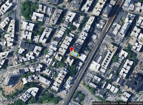 1702 Davidson Ave, Bronx, NY Parcel Map