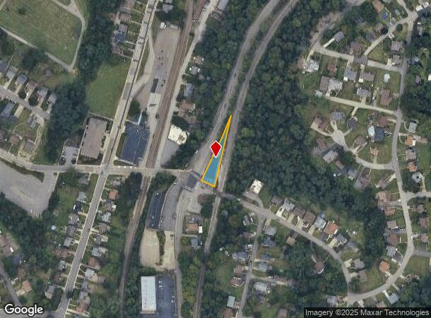 4041 Library Rd, Pittsburgh, PA Parcel Map