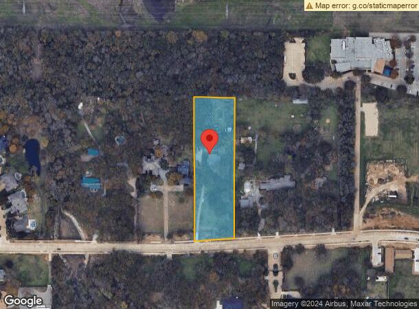  1807 W Harris Rd, Arlington, TX Parcel Map