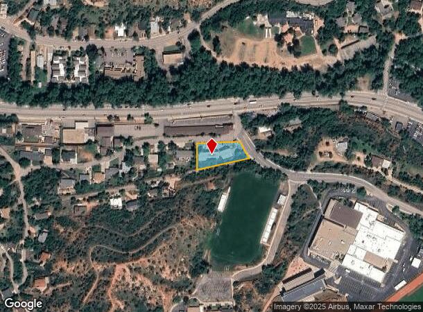 421 E Fountain Pl, Manitou Springs, CO Parcel Map