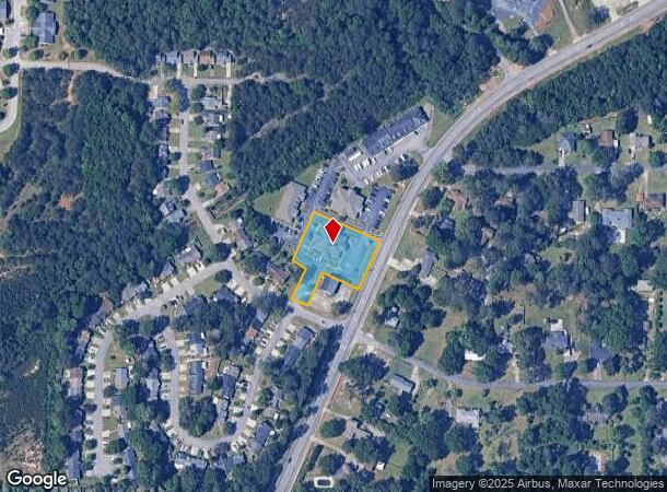 404 Corder Rd, Warner Robins, GA Parcel Map