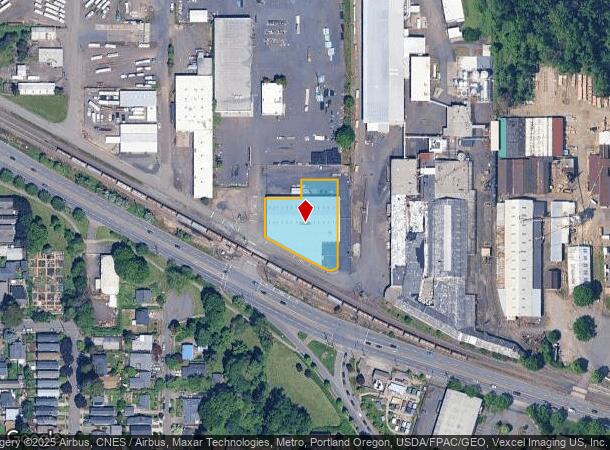  2501 N Columbia Blvd, Portland, OR Parcel Map