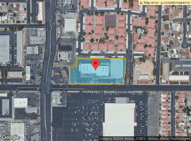  4740 W Oakey Blvd, Las Vegas, NV Parcel Map