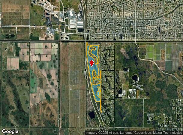  10664 Sw Whooping Crane Way, Palm City, FL Parcel Map