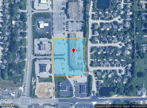  1551 N Green St, Brownsburg, IN Parcel Map