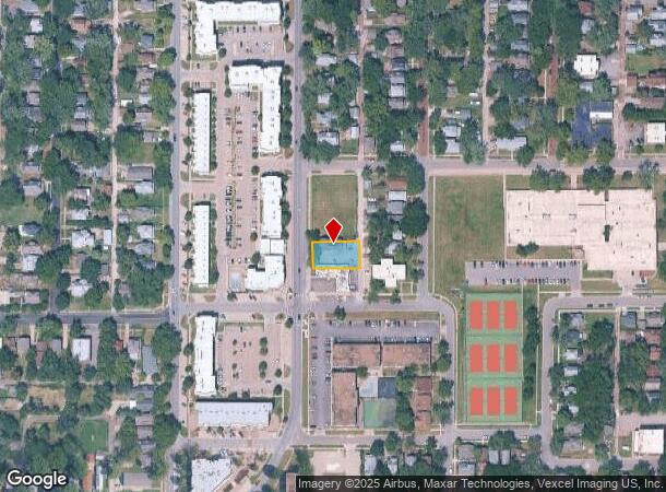  1418 Sw Lane St, Topeka, KS Parcel Map