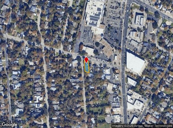  2123 Northland Dr, Austin, TX Parcel Map